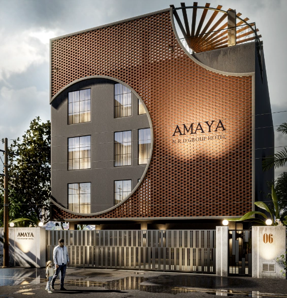 1. Perforated Facade
